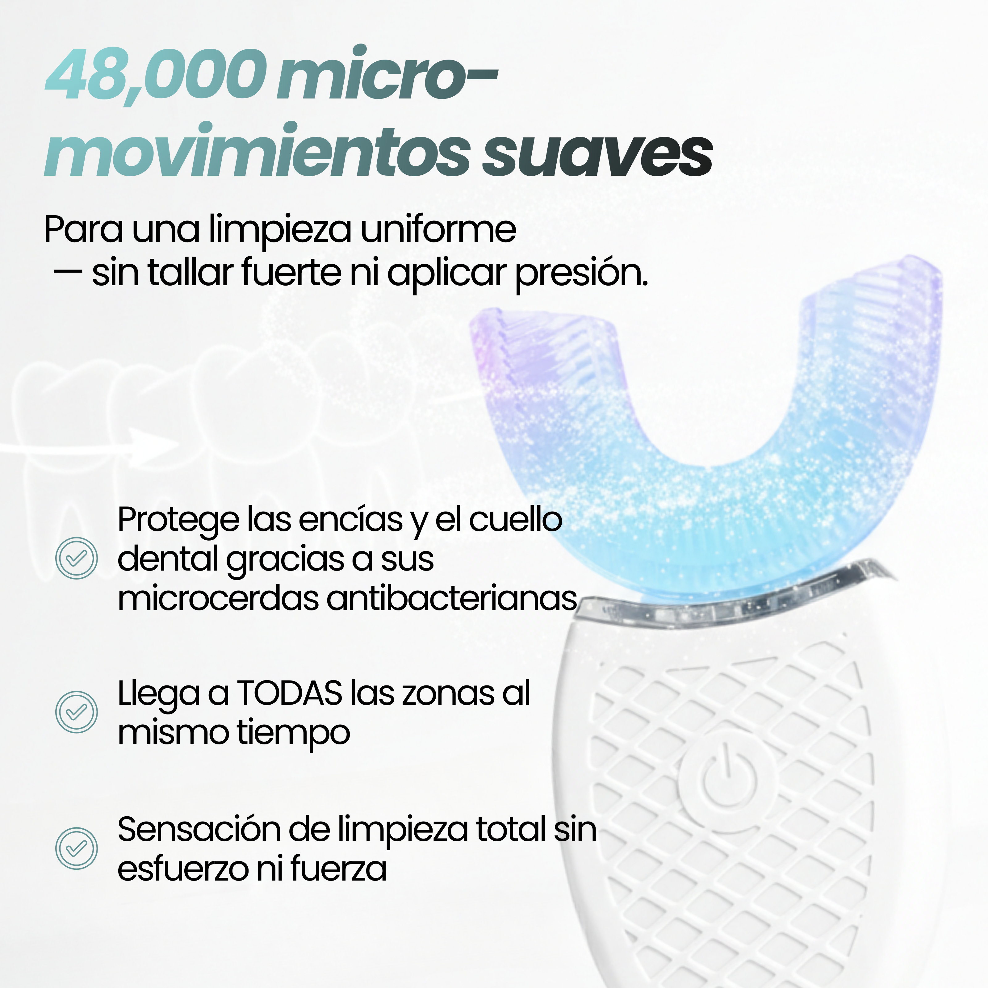 ORBIT BRUSH® - Cepillo de dientes 360° para dientes más limpios – incluso si no te cepillas perfecto